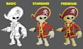 design 2d characters for mobile games