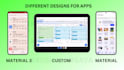reskin or update the UI UX in your android app
