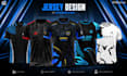make custom jersey design with printable file for you