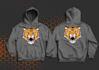 do hoodie mockups with your artwork professionally