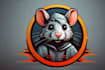 design high quality rat mascot logo with satisfaction guaranteed