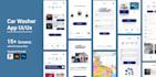 do elegent,sleek and minimal figma app ui design for mobile applications