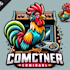 design outstanding rooster gaming logo with express delivery