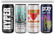 do energy drinks, beer cans, soda, wine, juice label design