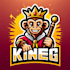 design professional  monkey king mascot logo within 12 hours