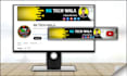 do youtube channel create and setup, logo, banner art, with video seo