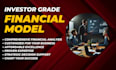 prepare financial statements and excel financial model with projections