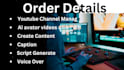 create manage and ranked your youtube channel with SEO 300 shorts