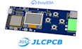 design pcb on easyeda kicad and eagle cad software