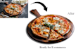 food image background removal and retouching service