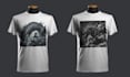 mockup your design on tshirt, jacket, hoodie and clothing merchandise