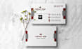 create unique corporate modern business card design