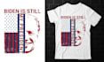 make political custom t shirt design and illustration