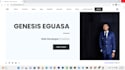 professional resume or portfolio website design