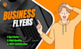 design professional flyers with quick delivery