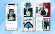 do ad creative for facebook ads and social media post design