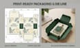 design luxury perfume box and fragrance label packaging