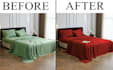 create awesome bed sheet cushion designs