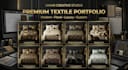 create custom seamless bed sheet, cushion and pillow designs