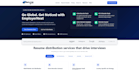 build a nextjs landing page or react business website