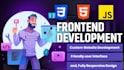 create any frontend part of website using HTML,CSS and js