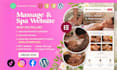 design medical spa massage beauty salon website