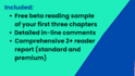 provide a beta reading customized to you and your book