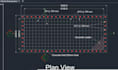 do autocad 2d drafting, floor plans, sections and elevations