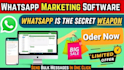 install whatsapp bulk messages sender software on your PC