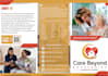 design flyer and brochure for home care business