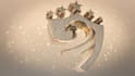 create a luxury 3d gold logo animation