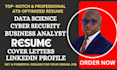 write a data science resume data analyst business analyst business cover letter