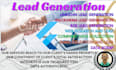 generate targeted leads, web research, b2b, linkedin, authentic email scrapping