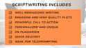 research and write script for your youtube videos or shorts