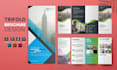 create brochure design, trifold, bifold, product catalog