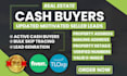 provide off market motivated sellers probate bulk skip tracing