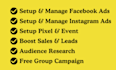 be your facebook ads campaign and instagram ads campaign manager