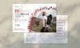 create a awesome real estate and business post card