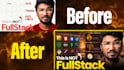 design high CTR youtube thumbnail for tech and ai channels
