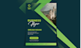 create engaging modern digital and print ready flyer designs