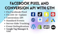setup tiktok pixel, conversion API,ga4 server side tracking your website