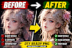 clean up ai generated artwork for dtf printing