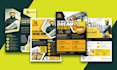 design a professional construction business promotional flyer