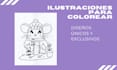 dibujos en línea para libros de colorear
