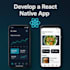 do mobile IOS and android app development in react native