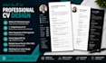 design a modern, professional resume, CV, and cover letter