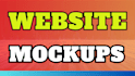 create website templates, website mockups, website graphics design