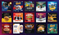 design social media post and content