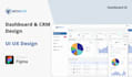create dashboard design CRM UI UX design