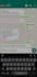 create testimonial on whatsapp as screenshot